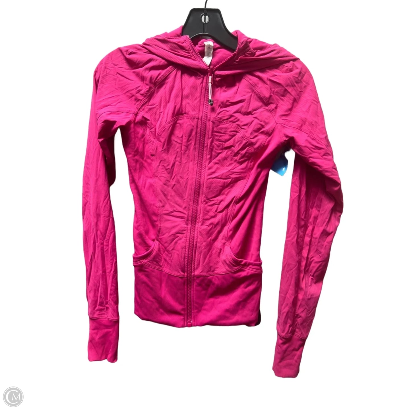 Athletic Jacket By Lululemon In Pink, Size: 2
