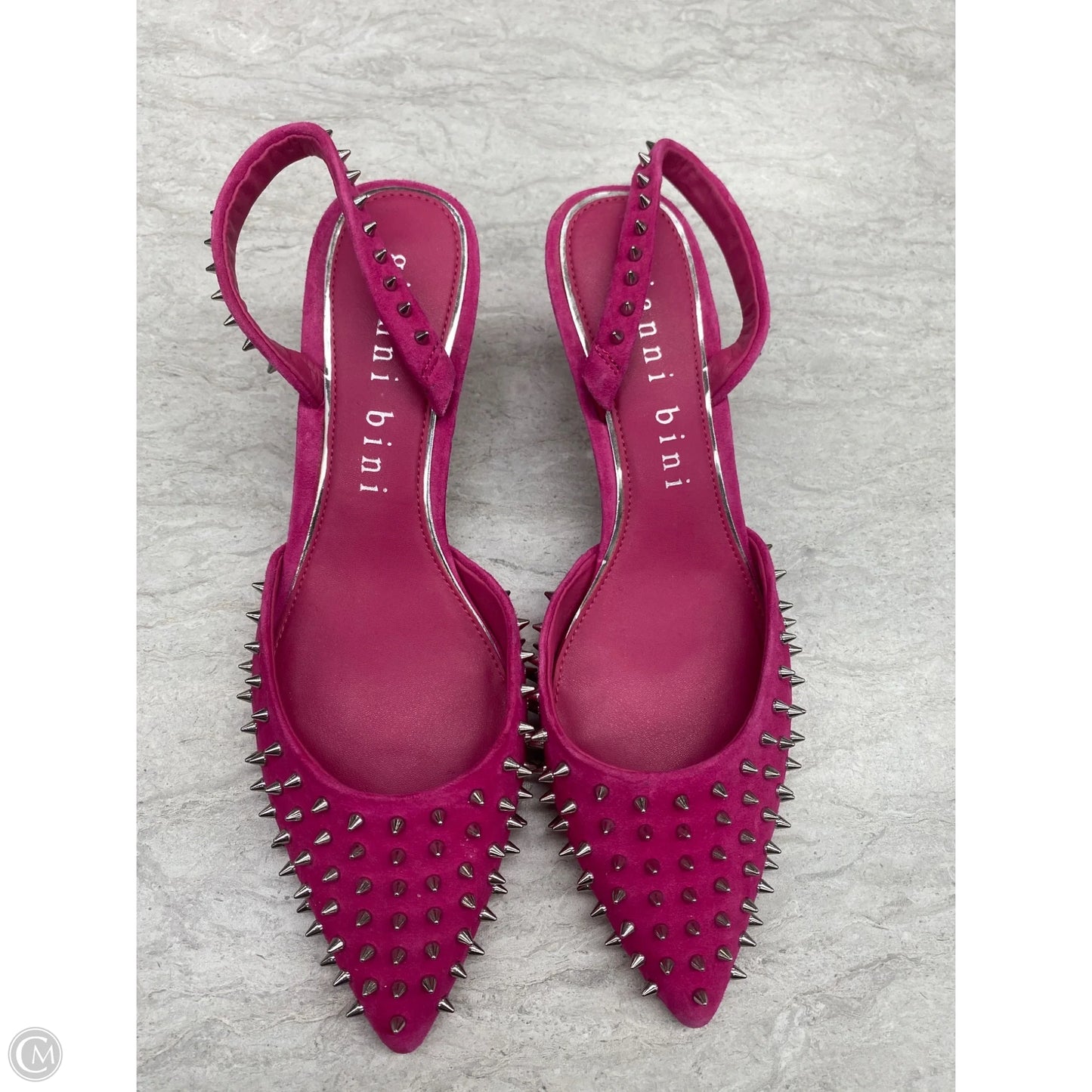 Shoes Heels Kitten By Gianni Bini In Pink, Size: 7.5