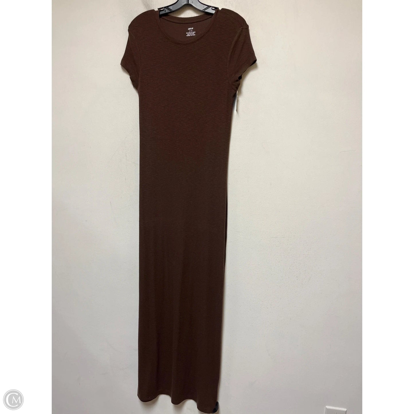 Dress Casual Maxi By Aerie In Brown, Size: L