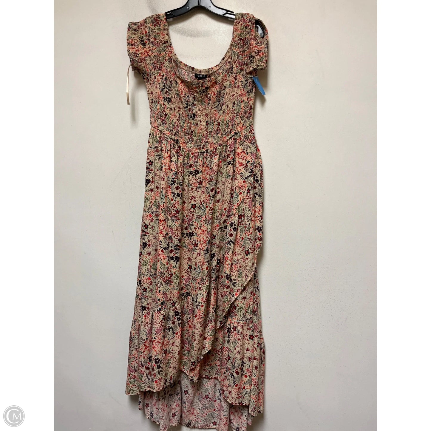 Dress Casual Midi By Torrid In Floral Print, Size: Xl