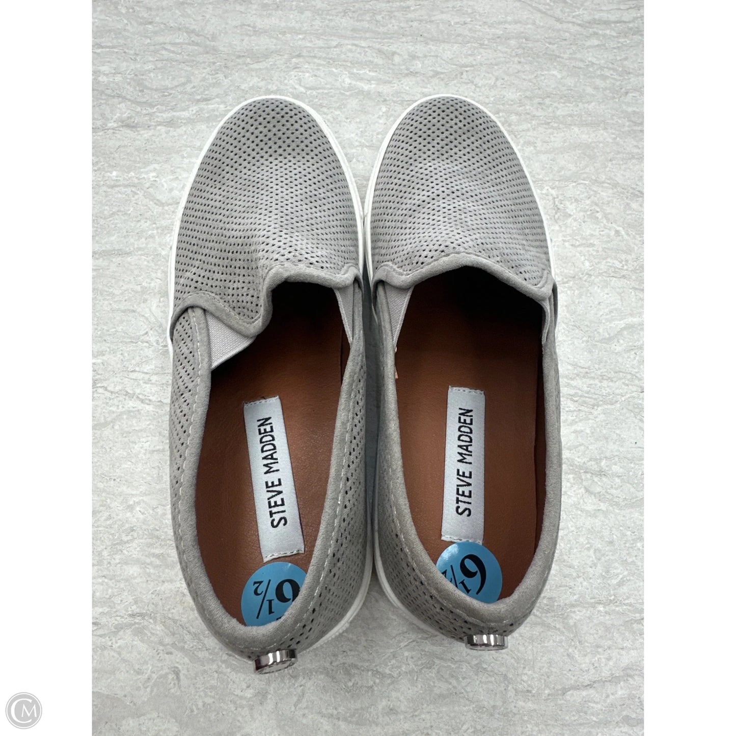 Shoes Flats By Steve Madden In Grey, Size: 6.5