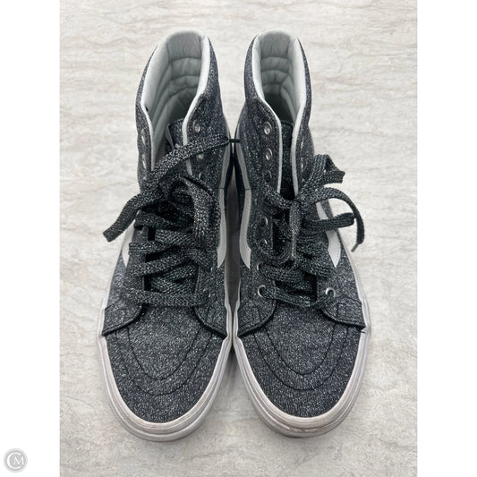 Shoes Sneakers By Vans In Silver, Size: 9