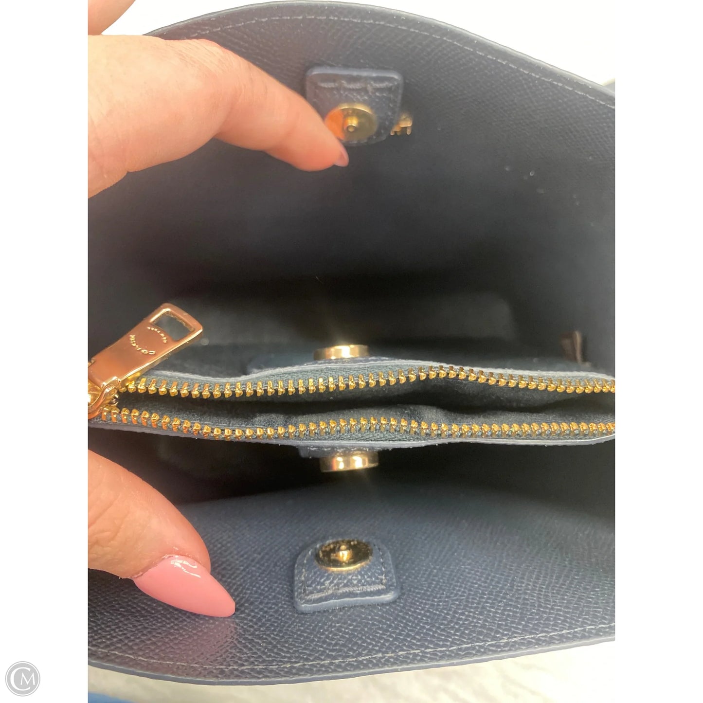 Crossbody Designer By Coach, Size: Medium