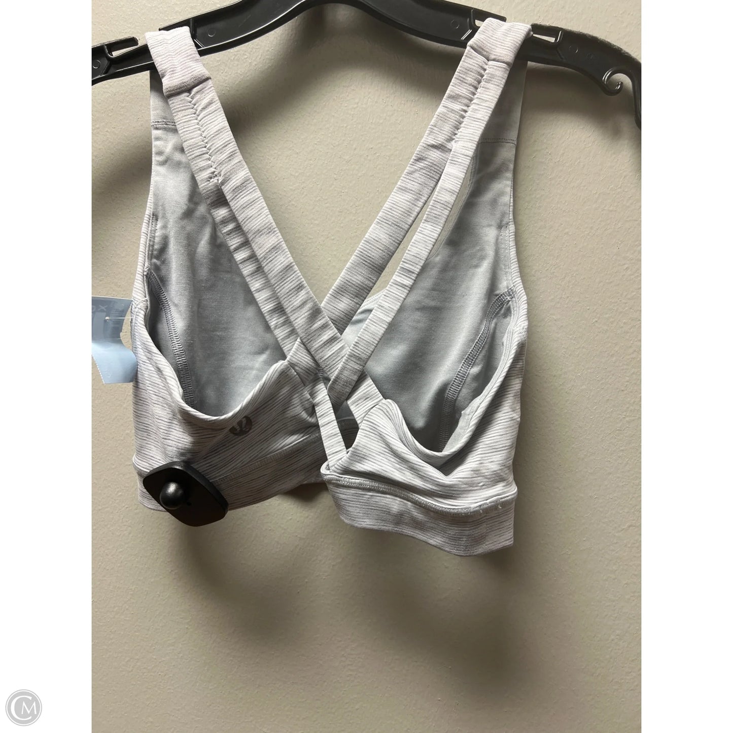 Athletic Bra By Lululemon In Grey, Size: 4