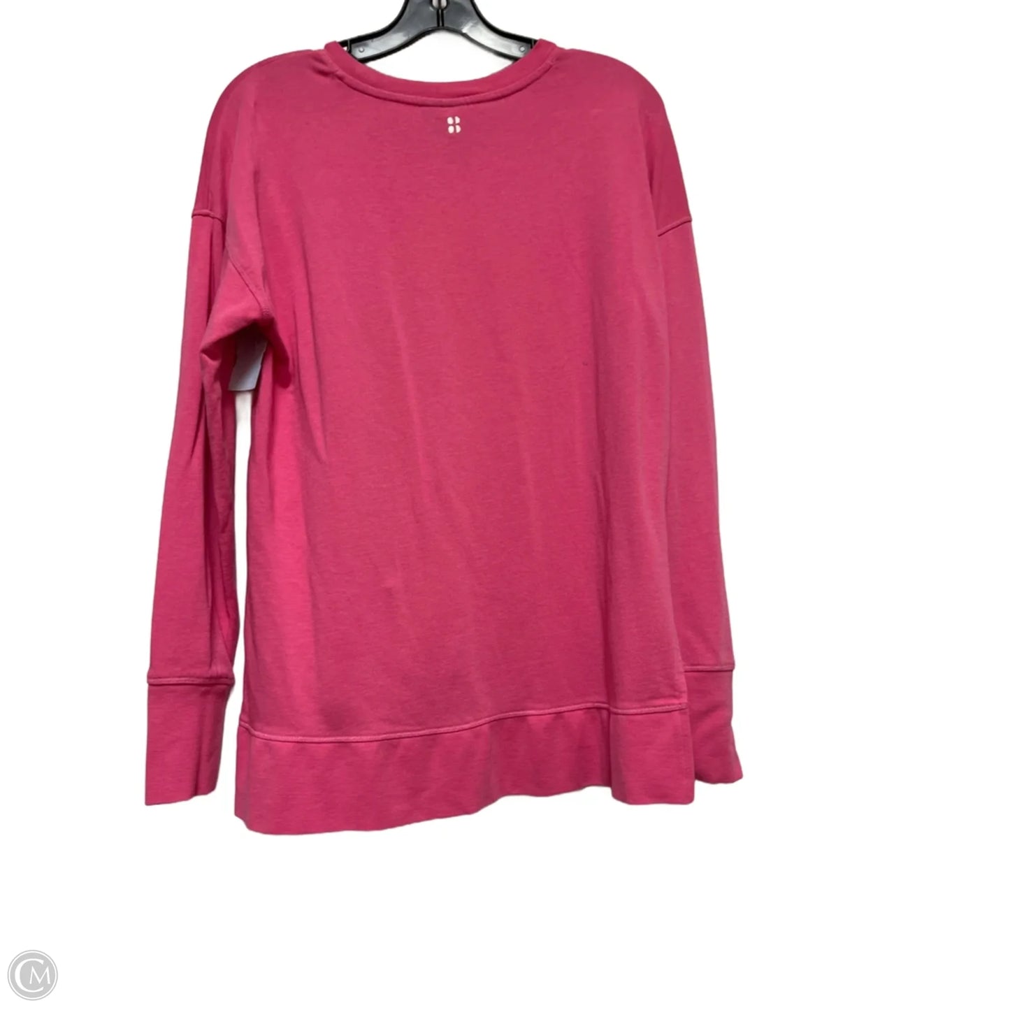 Top Long Sleeve Basic By Sweaty Betty In Pink, Size: S