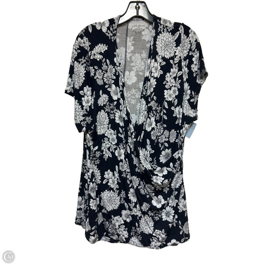 Top Short Sleeve By Lane Bryant In Floral Print, Size: 3x