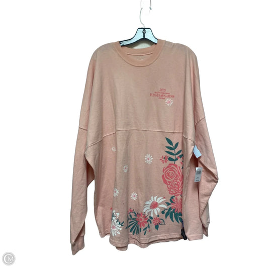 Top Long Sleeve By Disney Store In Pink, Size: 2x