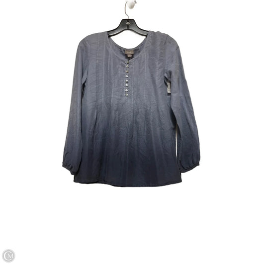 Top Long Sleeve By J. Jill In Blue, Size: Xs