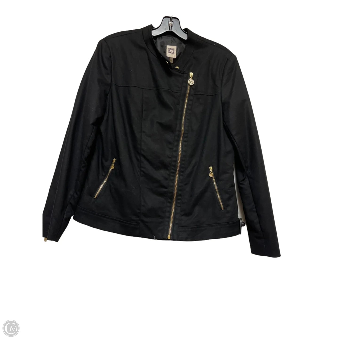 Jacket Other By Anne Klein In Black, Size: L