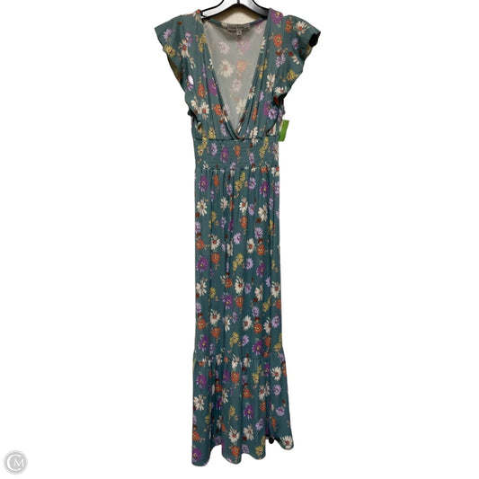 Dress Casual Midi By Clothes Mentor In Floral Print, Size: S