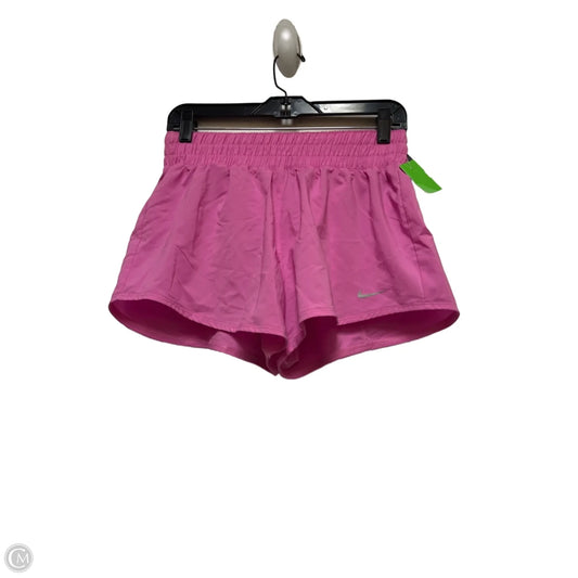 Athletic Shorts By Nike Apparel In Pink, Size: S