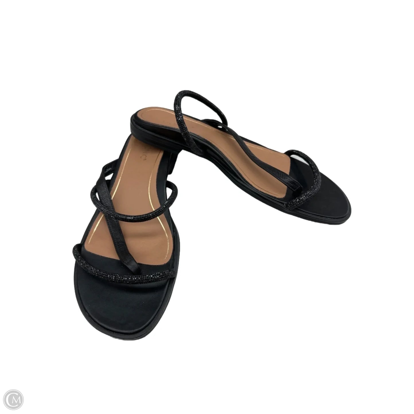 Sandals Flats By Vionic In Black, Size: 9.5