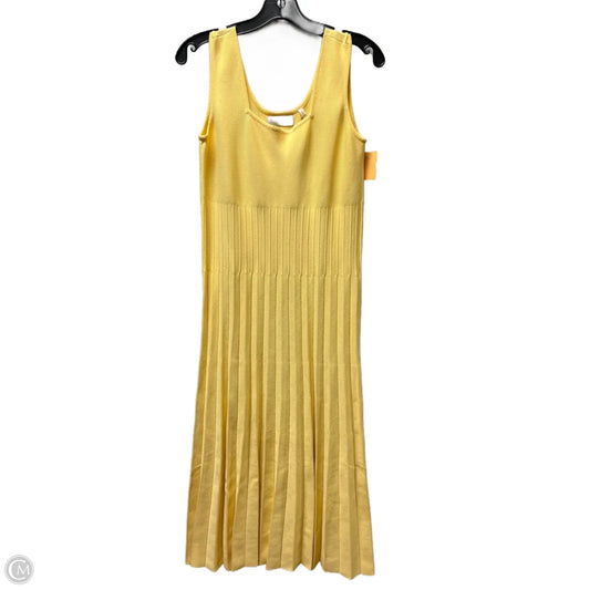 Dress Casual Midi By Elie Tahari In Yellow, Size: S