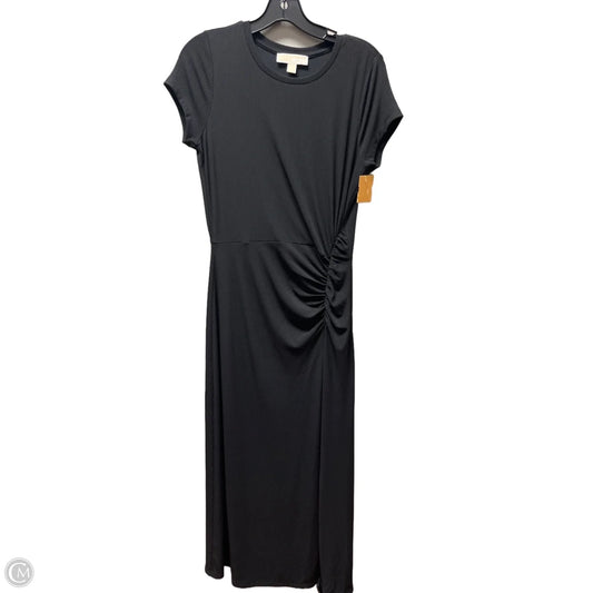 Dress Casual Midi By Michael By Michael Kors In Black, Size: S