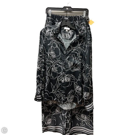 Pants Set 2pc By Premier Amour In Black & White, Size: 6