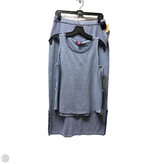 Skirt Set 2pc By Vince Camuto In Blue, Size: 6