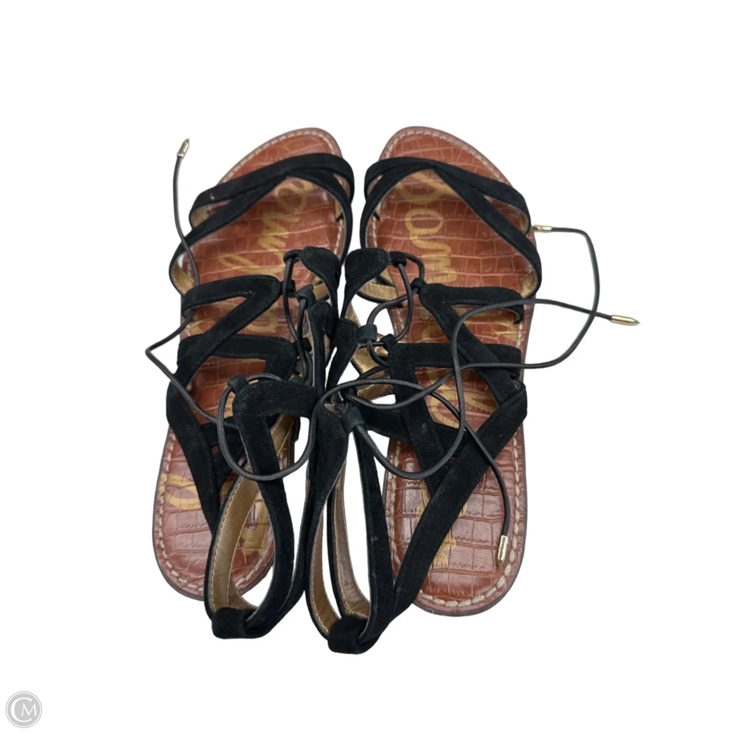 Sandals Flats By Sam Edelman In Black, Size: 10.5