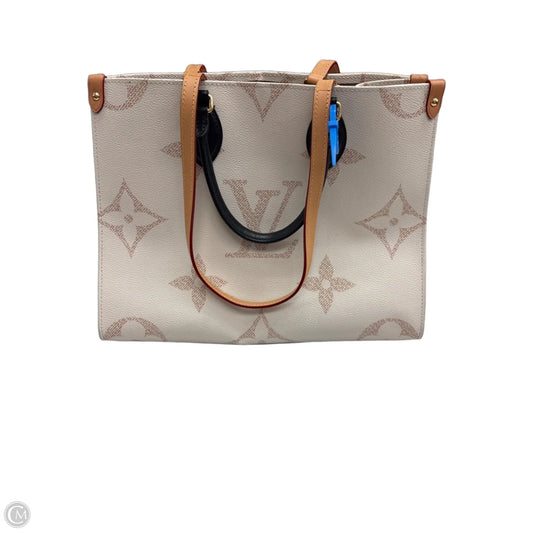 Tote Luxury Designer By Louis Vuitton, Size: Medium