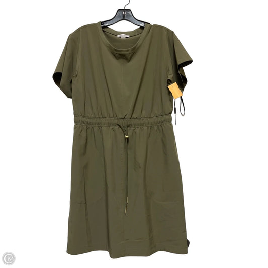 Athletic Dress By Calvin Klein In Green, Size: M