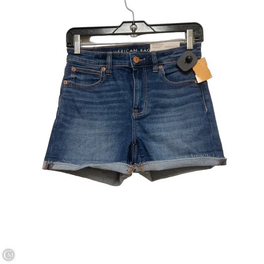 Shorts By American Eagle In Blue Denim, Size: 2