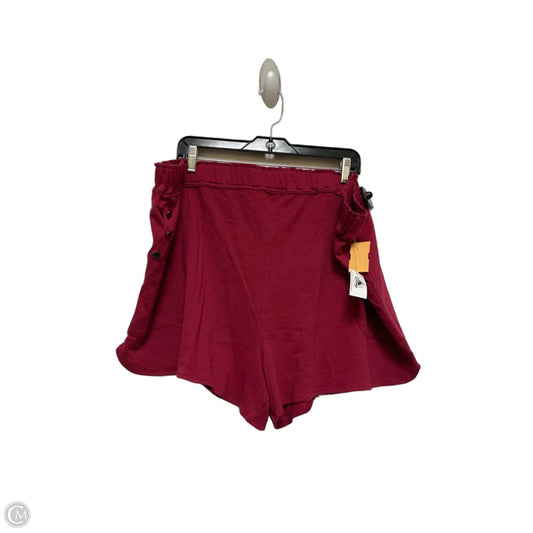 Shorts By Clothes Mentor In Red, Size: 16