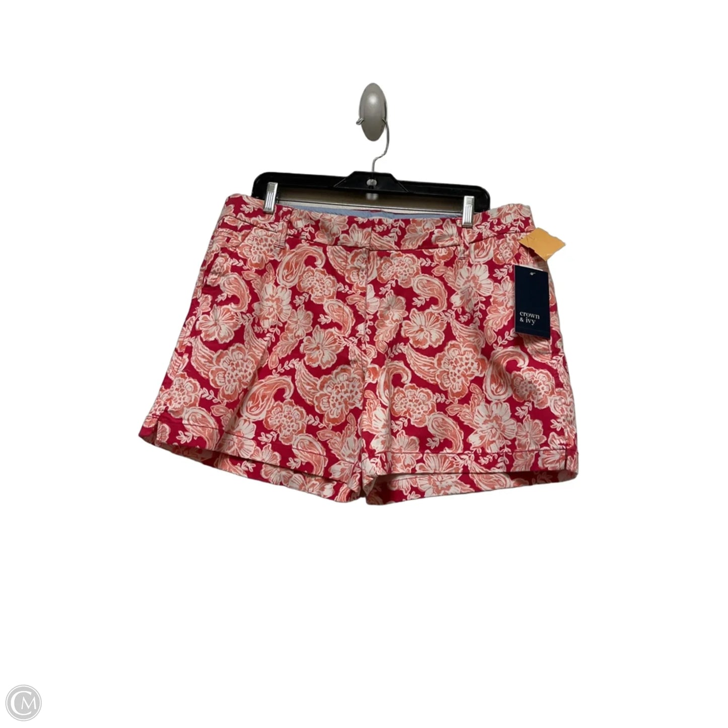 Shorts By Crown And Ivy In Floral Print, Size: 14