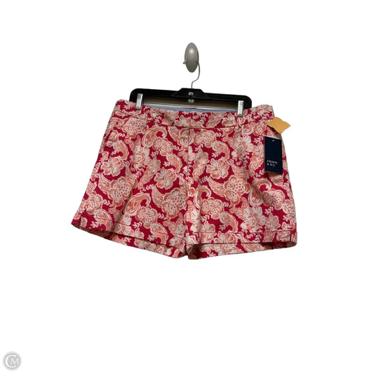 Shorts By Crown And Ivy In Floral Print, Size: 14