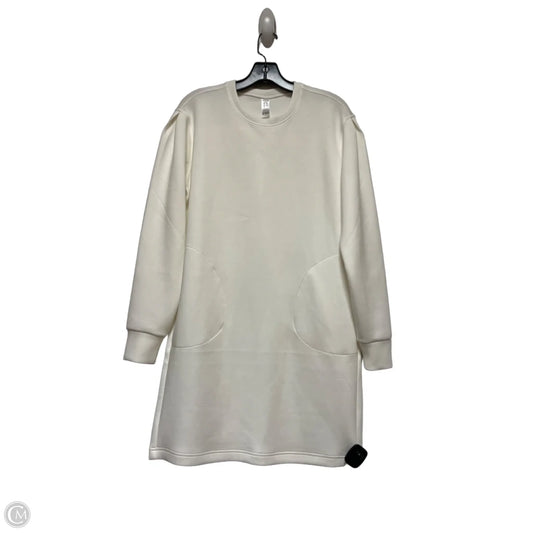 Athletic Dress By Spanx In Cream, Size: S