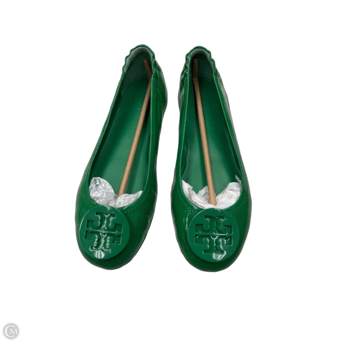 Shoes Designer By Tory Burch In Green, Size: 8