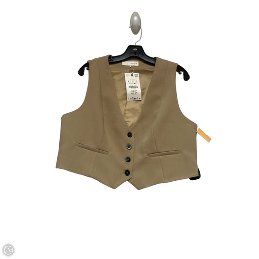 Vest Other By Zara In Tan, Size: Xl