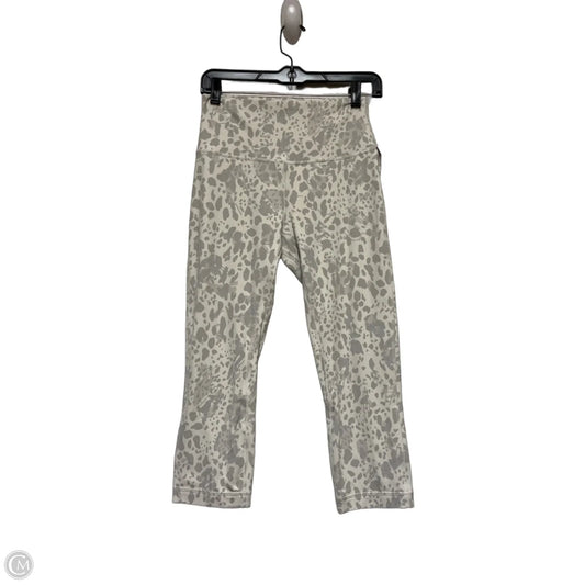 Athletic Leggings Capris By Lululemon In Animal Print, Size: 8