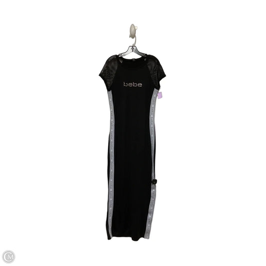 Dress Casual Maxi By Bebe In Black & White, Size: Xl