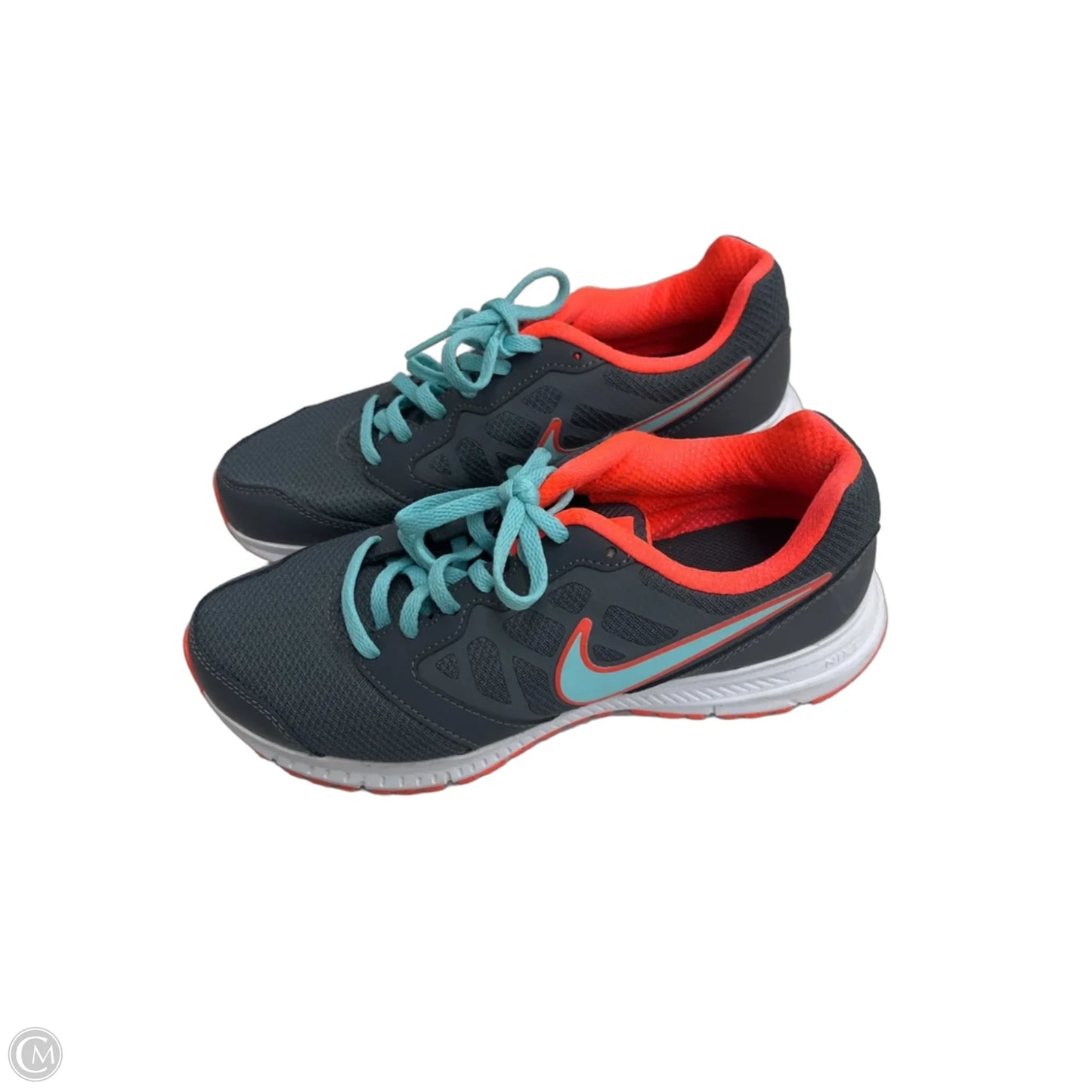 Shoes Athletic By Nike In Blue & Grey, Size: 8