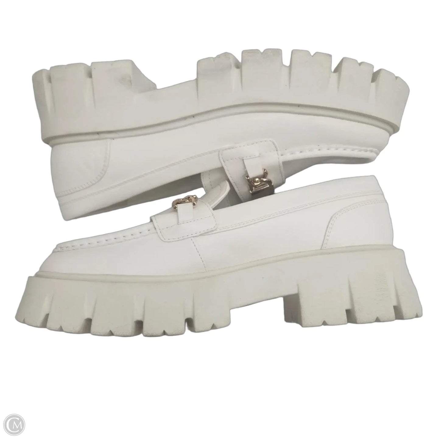 Shoes Heels Platform By Guess In Cream, Size: 8.5
