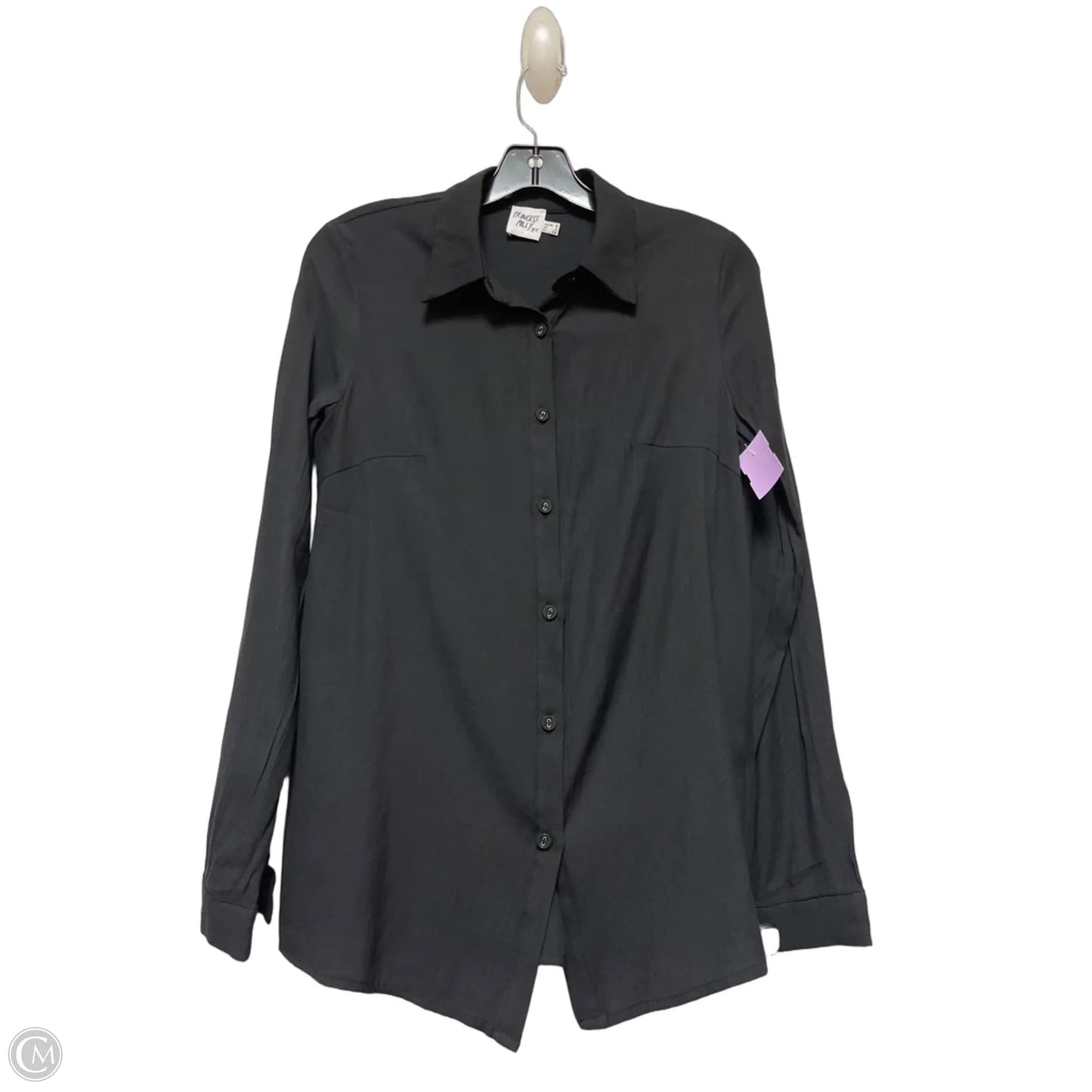 Top Long Sleeve By Princess Polly In Black, Size: S