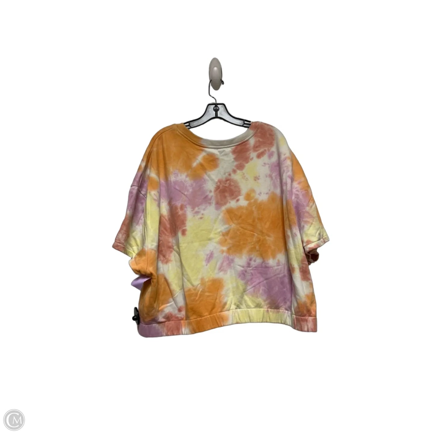 Top Short Sleeve By Disney Store In Tie Dye Print, Size: 3x