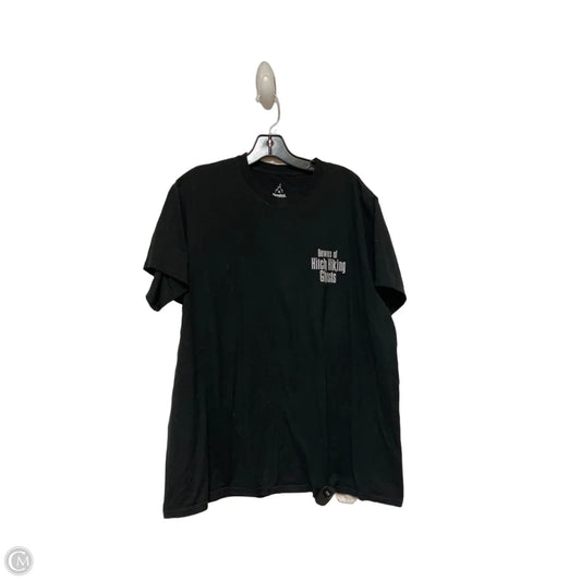 Top Short Sleeve By Disney Store In Black, Size: Xl