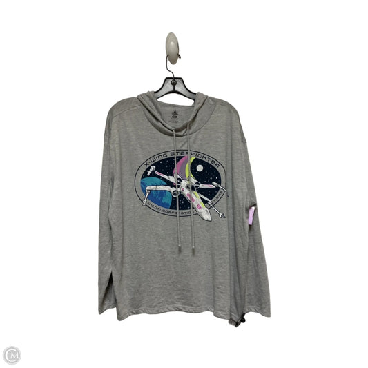 Top Long Sleeve By Disney Store In Grey, Size: Xl