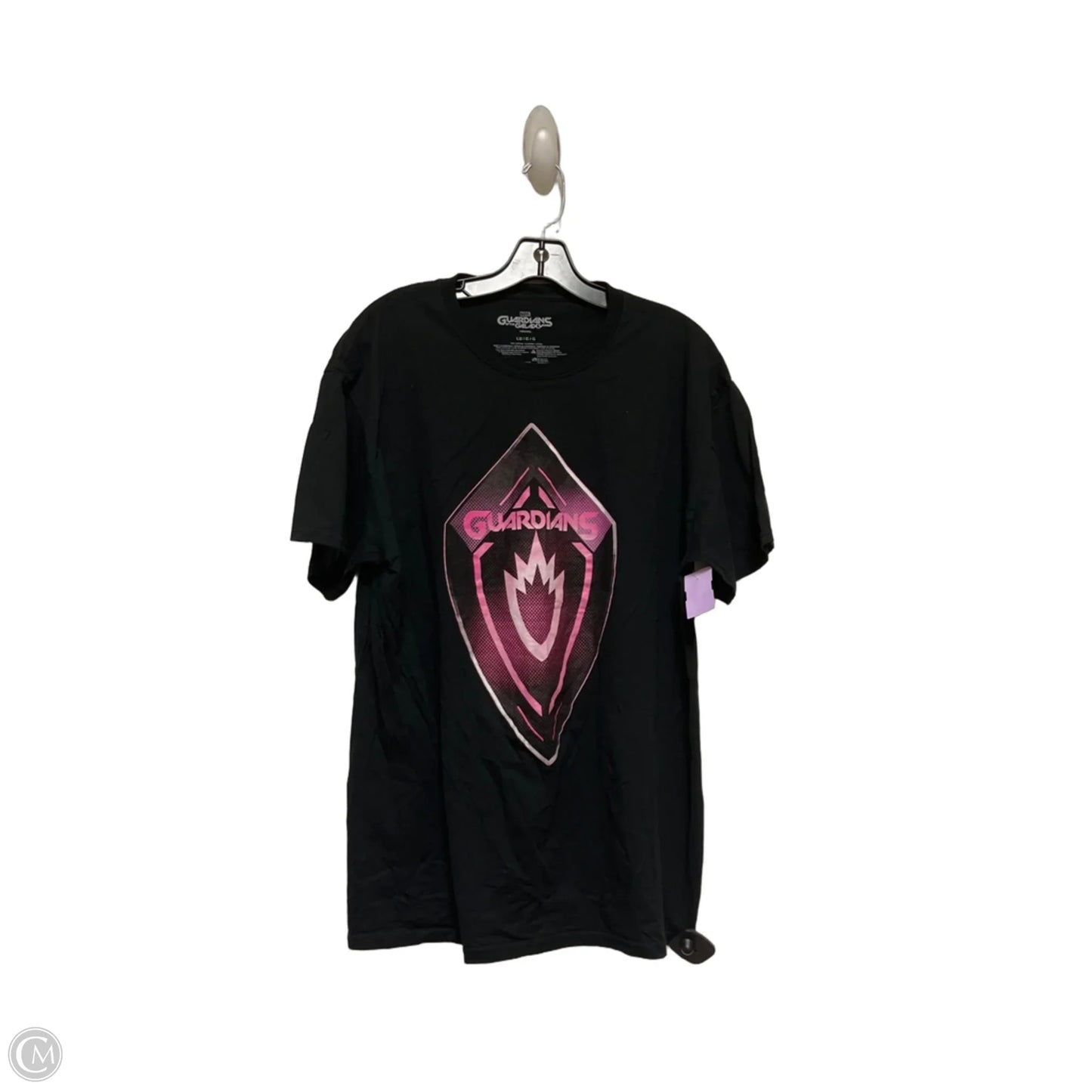 Top Short Sleeve By Disney In Black, Size: L
