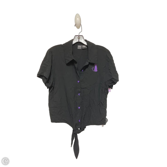 Top Short Sleeve By Disney Store In Black, Size: Xl
