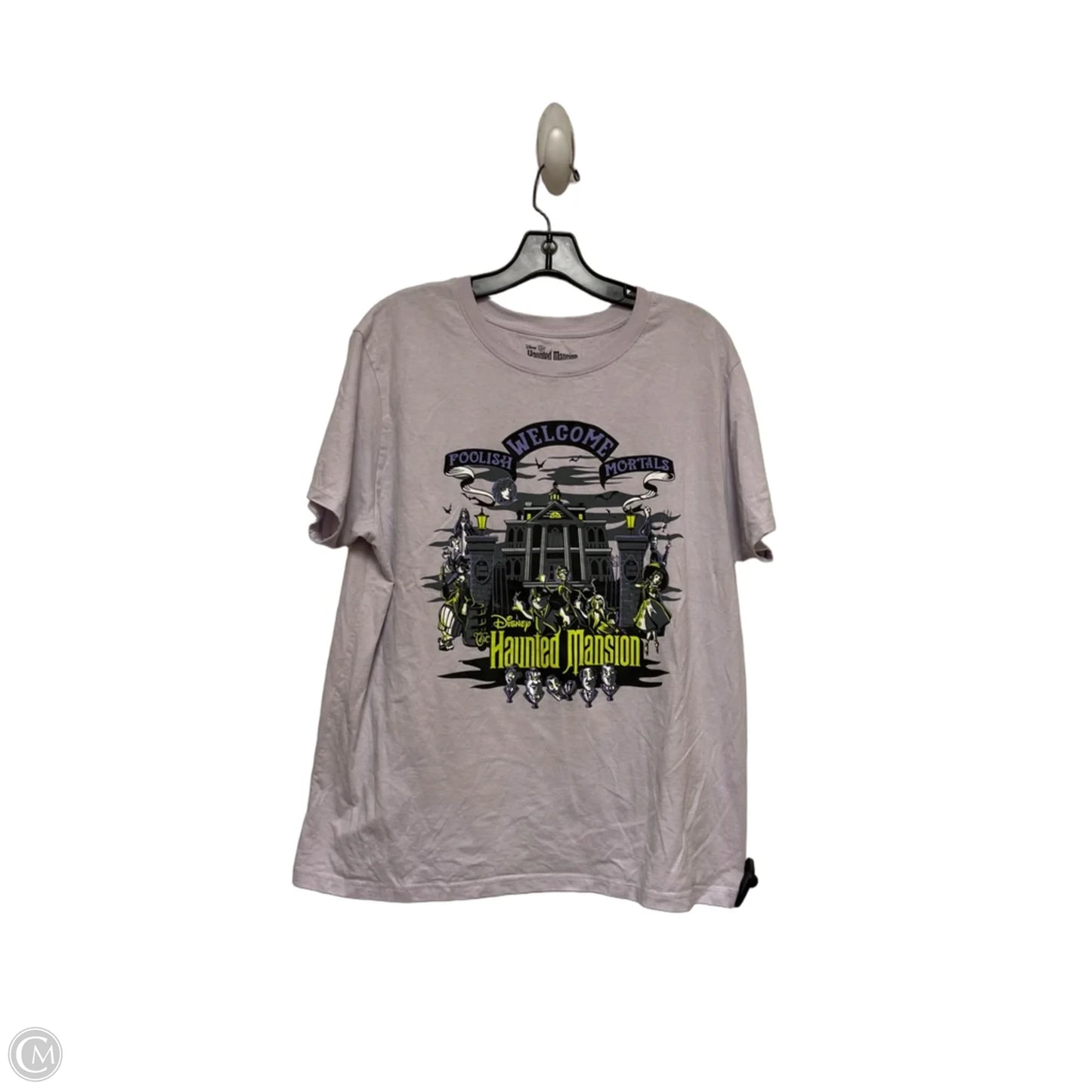 Top Short Sleeve By Disney In Purple, Size: Xl