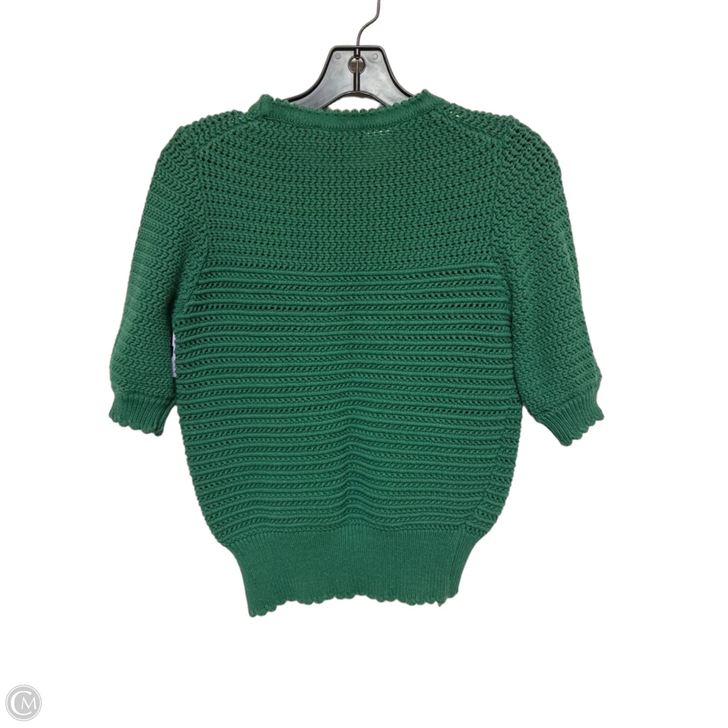 Sweater Short Sleeve By Ann Taylor In Green, Size: S
