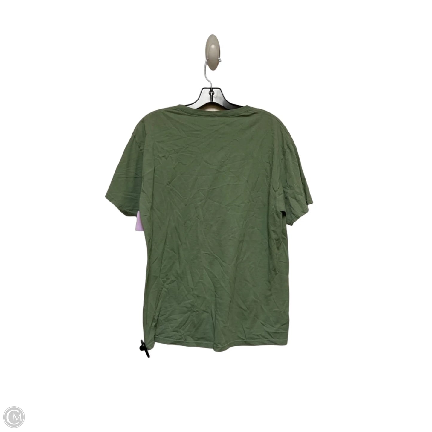 Top Short Sleeve By Disney Store In Green, Size: L