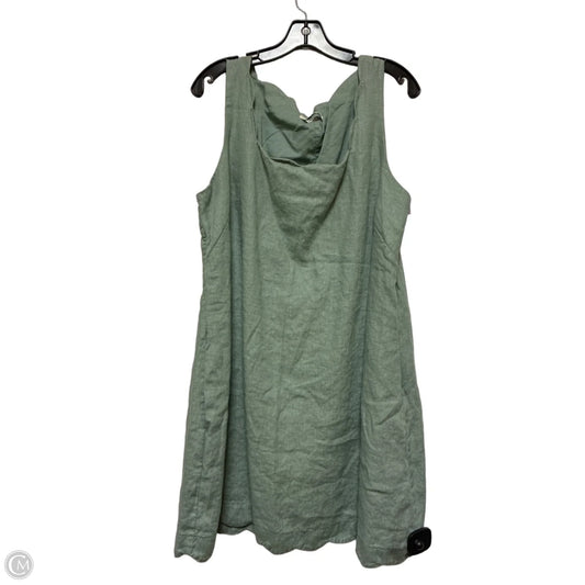 Dress Casual Short By Abercrombie And Fitch In Green, Size: Xl