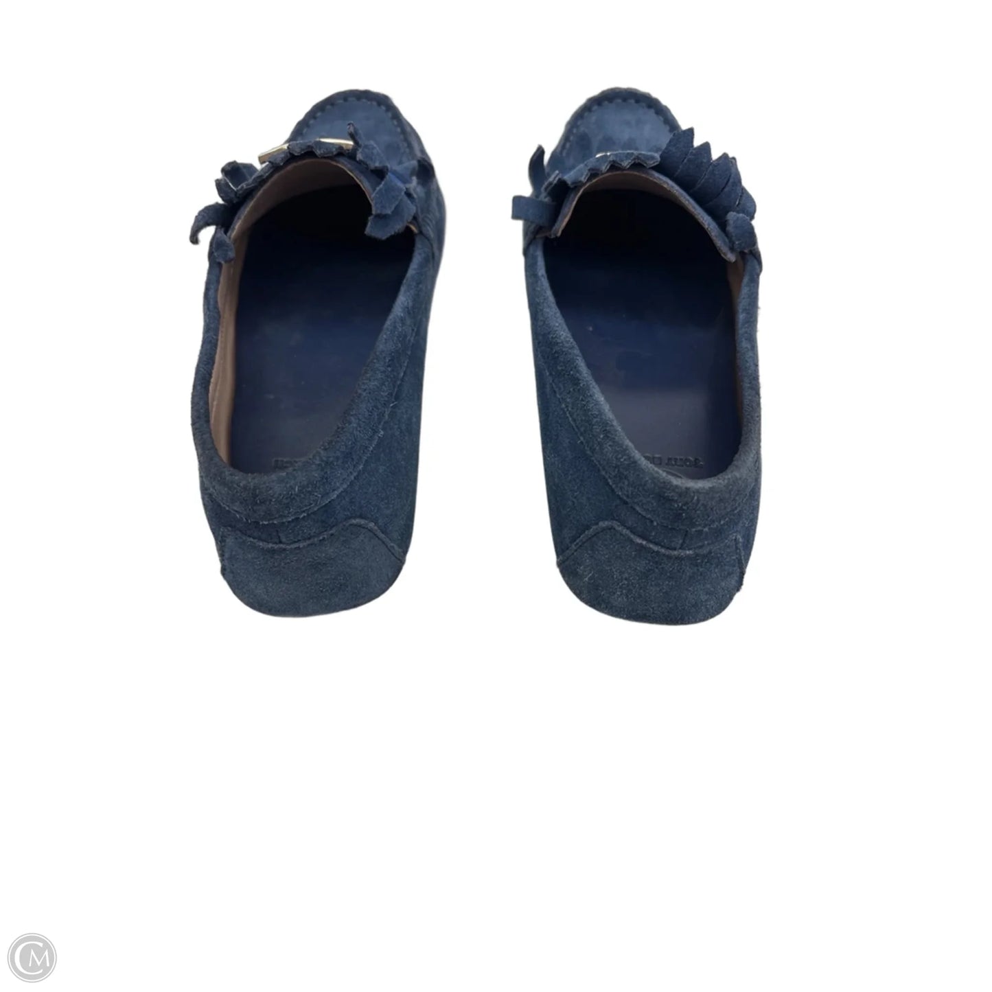 Shoes Designer By Tory Burch In Blue, Size: 7