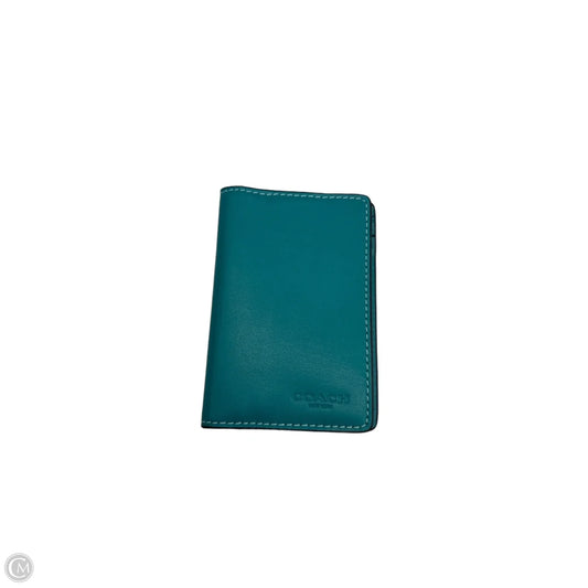 Id/card Holder Designer By Coach, Size: Small