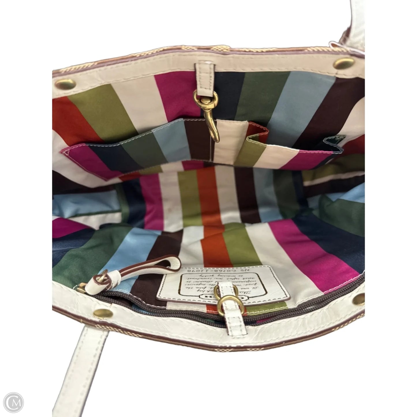 Handbag Designer By Coach, Size: Medium