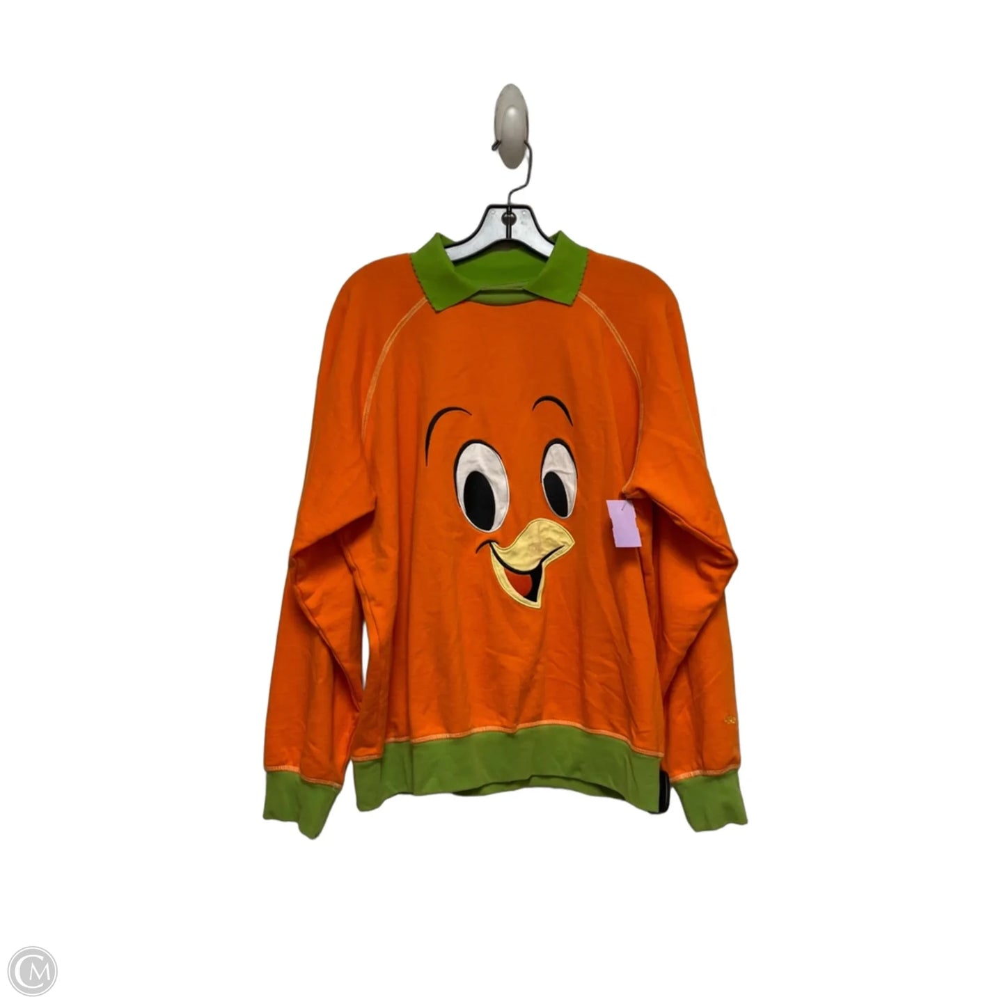 Top Long Sleeve By Disney Store In Orange & Pink, Size: L