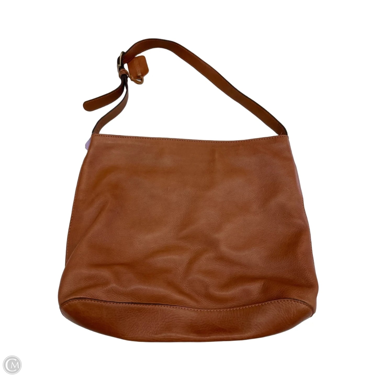 Handbag Leather By Clothes Mentor, Size: Medium