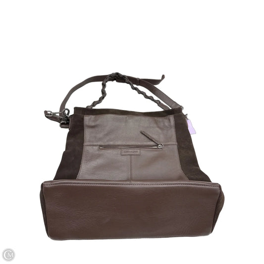 Handbag Leather By Clothes Mentor, Size: Large